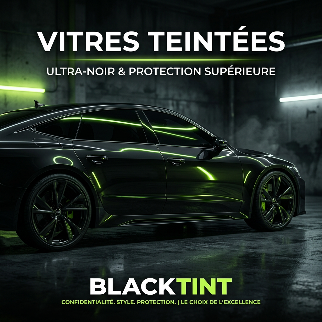 Vitres teintées offertes
